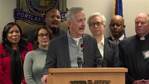 "We are calling on ICE to halt all operations in Portland until a full and independent investigation can take place.” Portland Mayor Keith Wilson speaks after U.S. Customs and Border Patrol agents shot and injured two people. https://www.ms.now/news/shooting-portland-oregon-immigration-agents-tren-de-aragua | MS NOW