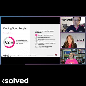 Stay ahead of your clients' toughest challenge: hiring and keeping great people. This session gives you the insights to guide them through today's talent crisis with confidence. | isolved