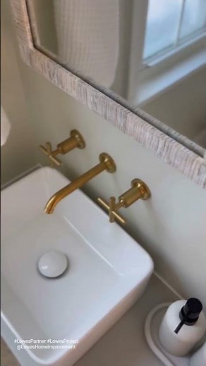 Bathroom Reno Glow Up - Before & After #renovation