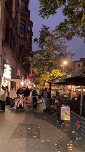 Street Night Time Near Frankfurt Hauptbahnhof Germany 🇩🇪 | Haris in Germany