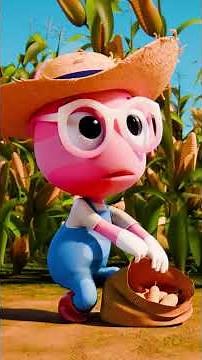 Uniqua waits for corn to grow! 🌽 #shorts