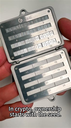 🔥 Fireproof. Waterproof. Unstoppable. Your seed phrase deserves better than paper. ELLIPAL Seed Phrase Steel — built to survive anything. | ELLIPAL