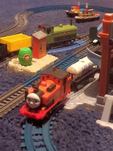 Trackmaster running session. #thomasandfriends #thomasthetankengine #train #toytrain #toys #shorts