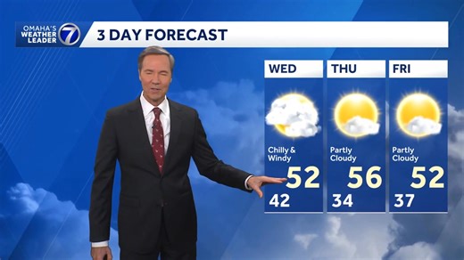 Rain continues this evening around Omaha. Radar: www.ketv.com/radar | Bill Randby KETV