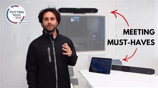 HP Poly Studio X52 X32 Demo (4K Tracking Test) with TC10 Controller | One click meeting rooms | Sencommunications