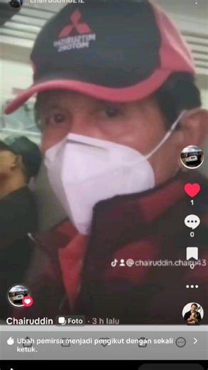 chairuddin (@chairuddinchairud27)’s videos with suara asli - chairuddin