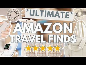 30+ *ULTIMATE* AMAZON TRAVEL FINDS: packing organization + amazon travel must haves + pack with me