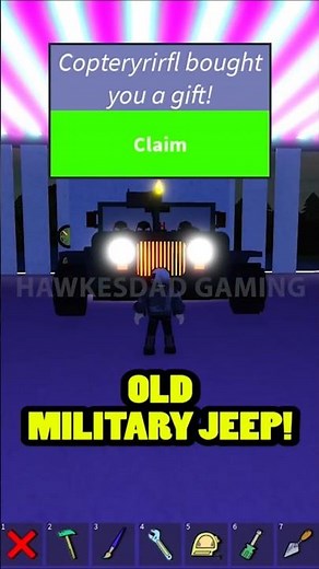 Roblox Build a Boat for Treasure Car Collection & Gift! #roblox #babft