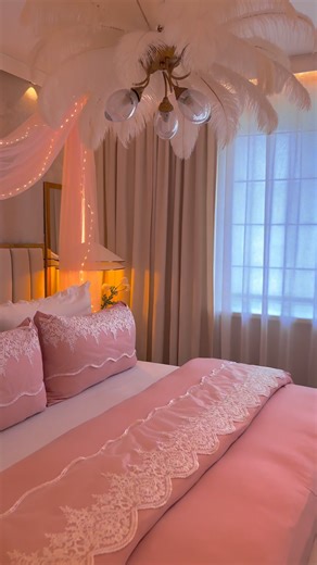 Pretty Girly Room 👑💞🤍 This is my pretty girly room and I’m honestly obsessed with how cozy and heavenly it feels ✨ Every little detail — from the bed to the vanity and all the cute decor — was so worth it! A clean, aesthetic room truly feels like a princess paradise 👑🎀 If you want the link to anything in my room, just comment pretty room 🤍 #girlyroom #prettystyle #cozyroom #bedroomdecor #aestheticroom #roominspo #princessroom #homedecor #cozydecor #roomaesthetic #interiordesign #bedroomide