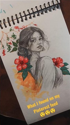 What I Found on My Pinterest Feed 👀✨ | Art Inspiration #shorts #ytshorts #pinterest