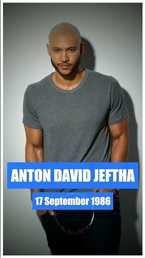 Anton David Jeftha | South African Actor Profile