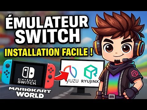 HOW TO INSTALL AN EMULATOR (SWITCH) ON PC (French) [2025]