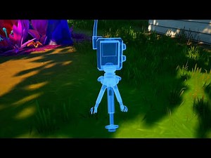 Platziere einen Bioscanner in einer Alien Landschaft | Fortnite ORT Auftrag Bio Scanner Deutsch