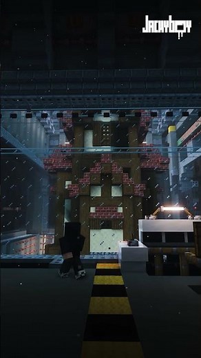 The Bonemeal raining growing machine #builder #minecraft #minecraftbuilding #minecraftanimation