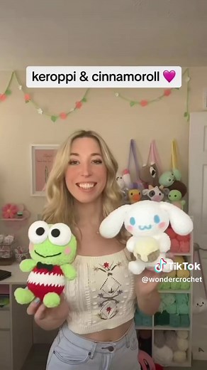 makes these cute crochet plushies with my free patterns! all can be found on my blog! 🧶💖 #crochet #yarn #crochettiktok #tiktokcrochet #crochettok #amigurumi #crochetamigurumi #yarntok #crochetpattern #crochetwithme