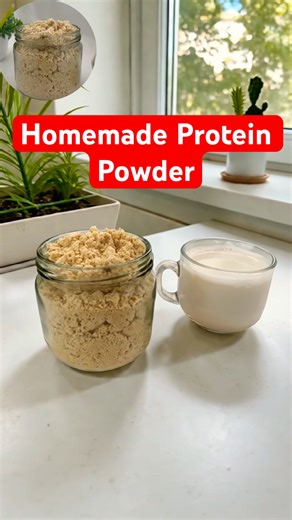 Homemade Protein Powder with Just 5 Ingredients 💯