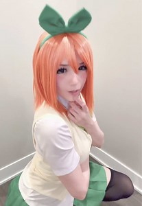 🍊 #yotsubanakano #yotsubacosplay #thequintessentialquintuplets #thequintessentialquintupletscosplay