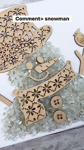 6.1K views · 56 reactions | Today is the last day to S*A*V*E! Grab your crushed glass canvas project kit! 殺 #glasstree #glasspumpkin #resincrafts #glasssnowman #artworkshop #LaborDaySale | Amber Strong DIY | Facebook