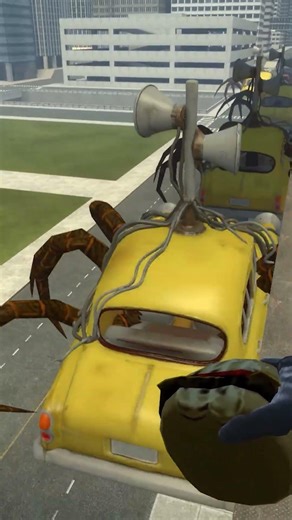 Teams of Four: Goo Goo Gaga, Car Eater, Crabtanic Carrier and Sprunki Tree in Big City - Garry's Mod
