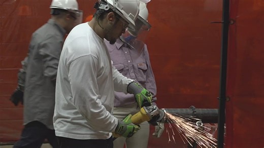 Golden Triangle Polymers sponsoring free 10 week pipefitter course