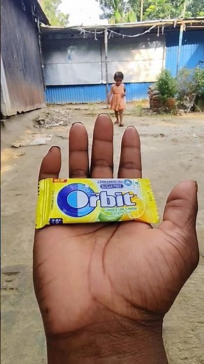new orbit lemon & lime flavour chewing gum #ashisv007 #orbit