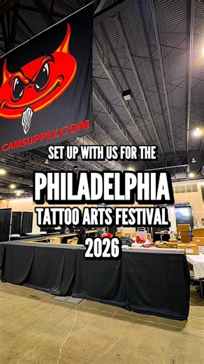 CAM Supply | PHILLY! We’re ready for an exciting weekend! First stop. First show of the year! 📍 @philadelphiatattooartsfestival We’re beyond honored... | Instagram