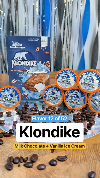 Milk Chocolate Flavored Coffee?! 🍫🍦☕️ #Klondike #Coffee #JavaFactory