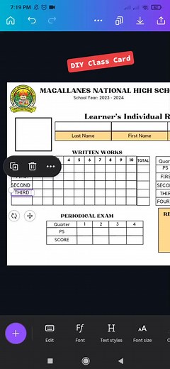 DIY Record Card Ideas for Students