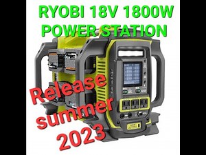 RYOBI 18V one+ 1800W POWER STATION