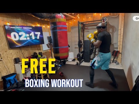 Intense Heavy Bag Workout 🥊#boxing