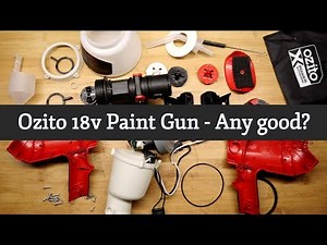 Ozito 18V PXC Outdoor Paint Spray Gun - Is it any good?