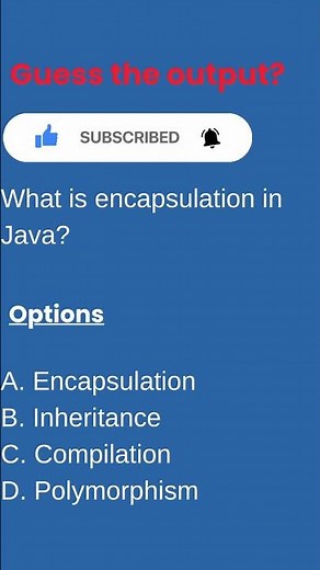 21 What is Encapsulation in Java? | OOPs Concept Explained Simply