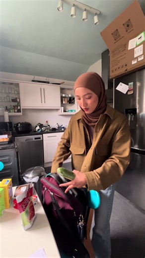 Girl Gets Sidetracked While Unpacking Groceries | Fun Unboxing Video