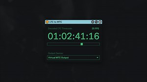 LTC to MTC Converter for Ableton Live