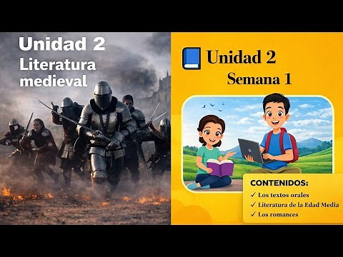 Language and Literature | 1st Year of High School | Unit 2 – Week 1 | Oral Texts