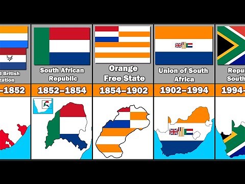 Evolution of The South African Flag and Territory