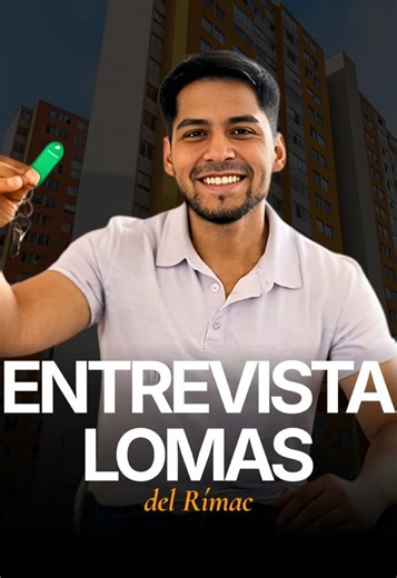Entrevistas en el Rimac 🎤 Conociendo más sobre los alquileres en las Lomas Comenta, ¿Qué distritos quieres que visitemos? 👇🏻 @Inspira ViveHG