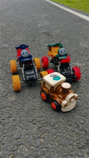 Rc THOMAS TRAIN and friends toy car unboxing and ramp racing. #remotecontrol #shorts #rc