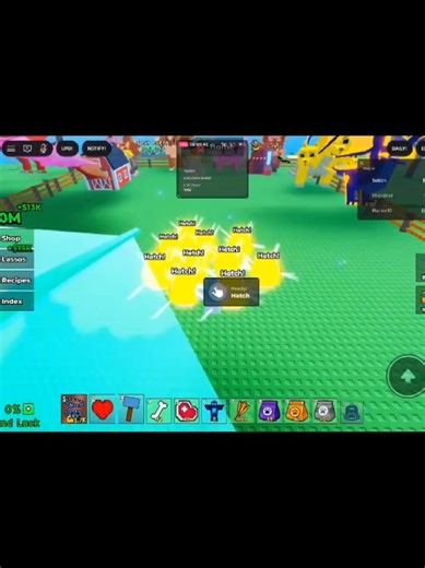 telur telur 😎 #fyp #rayapenuhrasa #roblox #robloxfyp #catchandtame