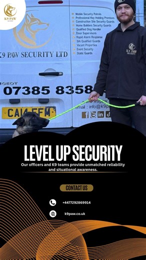 LEVEL UP YOUR SECURITY | K9 PAW SECURITY