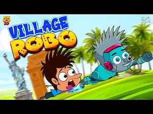 Village Robo | Robot | Mama Alludu | Village Comedy | Funmoji 2D | Infinitum