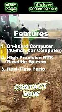 Smart Farming: Shenzhen Dream Origin RTK GPS Setup for Smooth Field Preparation