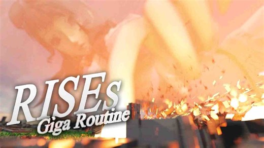 （转载）[巨大娘 Giantess] Rise's Giga Routine - Giga Giantess Animation