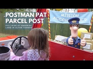 Postman Pat Parcel Post Ride FULL RIDE POV Cbeebies Land Alton Towers.