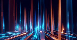 Abstract line stream flow big data, speed line background technology.