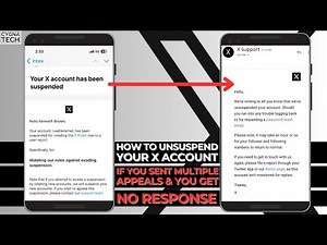 🚨 Is Your Twitter or X Account Suspended? You Sent An Appeal & There Is NO Response? (DO THIS NOW)