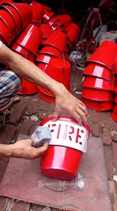 The Making of Fire Buckets: Step-by-Step Process