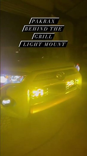 PAKRAX - 5th Gen Toyota 4Runner Behind Grill Light Mounts!