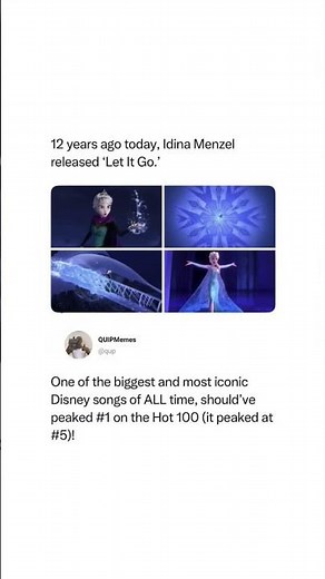 12 Years of “Let It Go” — The Frozen Anthem That Took Over the World#disneyfans #disneymovies