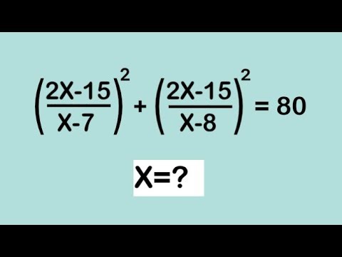 A Beautiful approach l How to Find X=? l Math Olympiad 